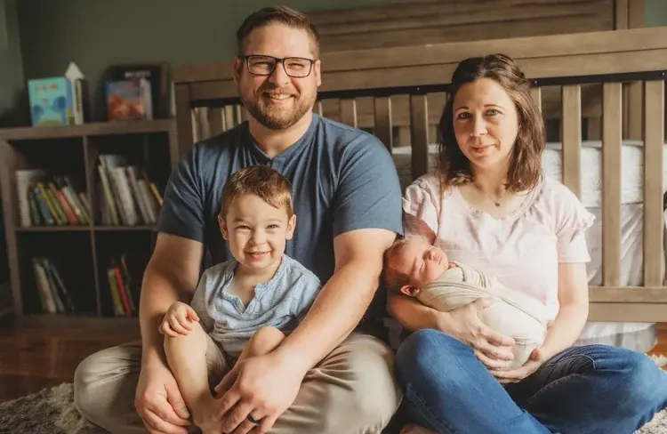 Dr. Samantha and Adam Elrod with their sons, Glen and Briggs. Dr. Samantha and Adam Elrod with their sons, Glen and Briggs.